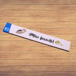 Set 2 Placute Numar Masina, Miri, Nunta, Lemn, 52x11cm, PMNUV015 - imagine 5