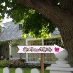 Pancarta Spre casa Nasilor, Nunta, Roz, 46x14 cm, PSNUV006 - imagine 2