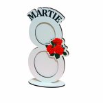 Rama foto, Martie, Lemn, 20x12 cm, RMFUV002