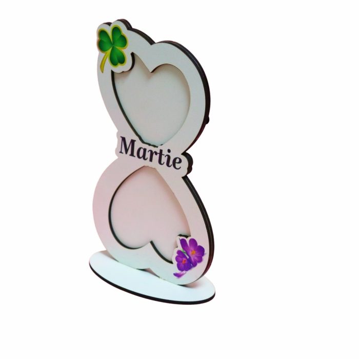 Rama foto, Martie, Lemn, 19,5x12 cm, RMFUV004 - imagine 2