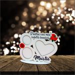Rama foto, Martie, Lemn, 20x16,5 cm, RMFUV007 - imagine 4