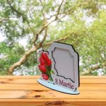 Rama foto, Martie, Lemn, 19x16 cm, RMFUV009 - imagine 5