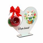 Decoratiune Trandafir criogenat, Paste, 20x18 cm, SPGPUV007 - imagine 3