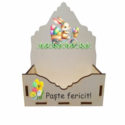 Suport Flori Paste Lemn Capuv008
