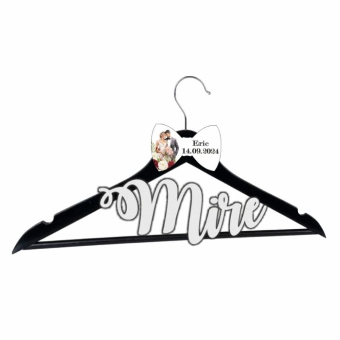 Umeras Personalizat, Nunta, Mire, Negru, UNMUV013 - imagine 4