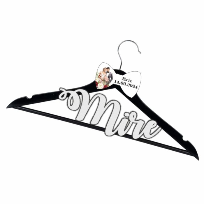 Umeras Personalizat, Nunta, Mire, Negru, UNMUV013 - imagine 5