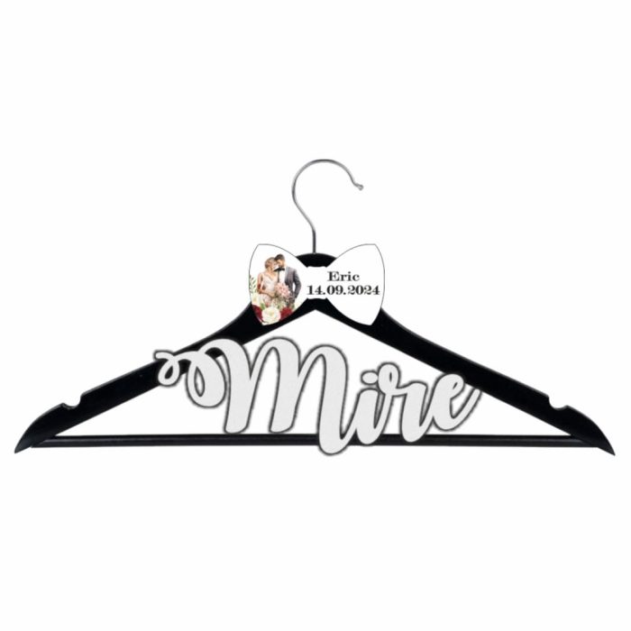 Umeras Personalizat, Nunta, Mire, Negru, UNMUV013 - imagine 1