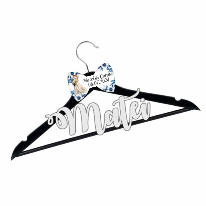 Umeras Personalizat, Nunta, Mire, Negru, UNMUV018 - imagine 2