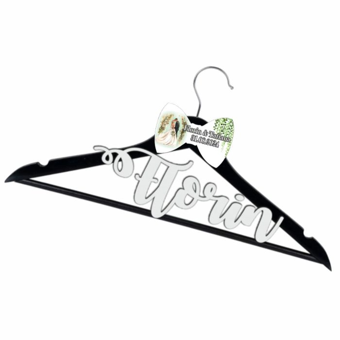 Umeras Personalizat, Nunta, Mire, Negru, UNMUV021 - imagine 4