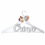 Set Umerase Personalizate, Nunta, Alb Negru, UNUV002 - imagine 3