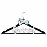 Set Umerase Personalizate, Nunta, Alb Negru, UNUV004 - imagine 4