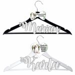 Set Umerase Personalizate, Nunta, Alb Negru, UNUV005 - imagine 5