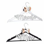 Set Umerase Personalizate, Nunta, Alb Negru, UNUV008 - imagine 5
