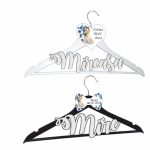 Set Umerase Personalizate, Nunta, Alb Negru, UNUV009 - imagine 5