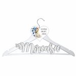 Set Umerase Personalizate, Nunta, Alb Negru, UNUV009 - imagine 3