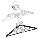 Set Umerase Personalizate, Nunta, Alb Negru, UNUV009 - imagine 2