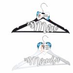 Set Umerase Personalizate, Nunta, Alb Negru, UNUV010 - imagine 5