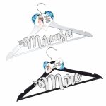 Set Umerase Personalizate, Nunta, Alb Negru, UNUV010 - imagine 2