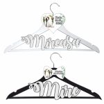 Set Umerase Personalizate, Nunta, Alb Negru, UNUV011