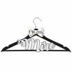 Set Umerase Personalizate, Nunta, Alb Negru, UNUV011 - imagine 4