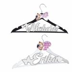 Set Umerase Personalizate, Nunta, Alb Negru, UNUV022 - imagine 5