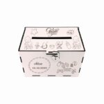 cutie dar botez personalizata baietel