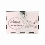 cutie dar botez personalizata baietel