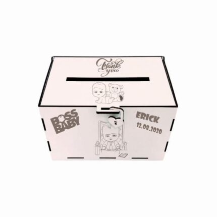 cutie dar botez personalizata boss baby