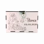 cutie dar botez personalizata mica sirena