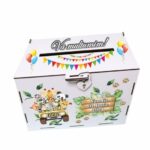 cutie dar botez personalizata safari