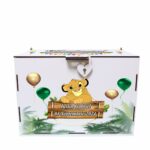 cutie dar botez personalizata simba