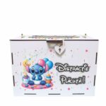 cutie dar botez stitch bebe
