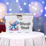 cutie dar botez stitch bebe