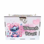 cutie dar botez stitch fetita