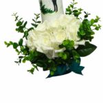 Set Lumanari Nunta, Personalizate, Mire Mireasa, 2 Bucati, Verde, 35 cm, LN015 - imagine 4