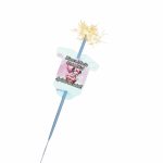 Artificie de Mana Botez, Aprinde-ma la tort, Personalizat, Minnie Mouse,  ABB001, 25cm - imagine 4