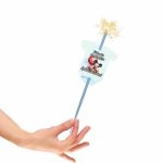 Artificie de Mana Botez, Aprinde-ma la tort, Personalizat, Mickey Mouse,  ABB002, 25cm