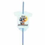 Artificie de Mana Botez, Aprinde-ma la tort, Personalizat, Mickey Mouse,  ABB003, 25cm - imagine 2