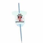 Artificie de Mana Botez, Aprinde-ma la tort, Personalizat, Minnie Mouse,  ABB004, 25cm - imagine 2