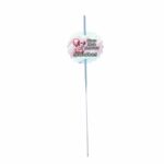 Artificie de Mana Botez, Aprinde-ma la tort, Personalizat, Minnie Mouse,  ABF001, 25cm - imagine 5