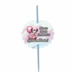 Artificie de Mana Botez, Aprinde-ma la tort, Personalizat, Minnie Mouse,  ABF001, 25cm - imagine 2