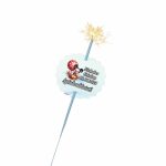 Artificie de Mana Botez, Aprinde-ma la tort, Personalizat, Mickey Mouse,  ABF002, 25cm - imagine 4