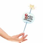 Artificie de Mana Botez, Aprinde-ma la tort, Personalizat, Mickey Mouse,  ABF002, 25cm