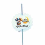 Artificie de Mana Botez, Aprinde-ma la tort, Personalizat, Mickey Mouse,  ABF003, 25cm - imagine 2