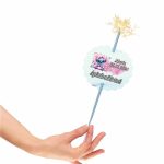 Artificie de Mana Botez, Aprinde-ma la tort, Personalizat, Stitch,  ABF007, 25cm