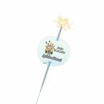 Artificie de Mana Botez, Aprinde-ma la tort, Personalizat, Safari,  ABF009, 25cm - imagine 4