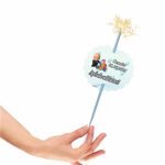 Artificie de Mana Botez, Aprinde-ma la tort, Personalizat, Baby Boss,  ABF010, 25cm