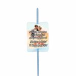 Artificie de Mana Nunta, Aprinde-ma la tort, Personalizat, Portocaliu, 25cm, AN02 - imagine 2