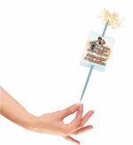 Artificie de Mana Nunta, Aprinde-ma la tort, Personalizat, Portocaliu, 25cm, AN02