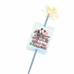 Artificie de Mana Nunta, Aprinde-ma la tort, Personalizat, Roz, 25cm, AN06 - imagine 4